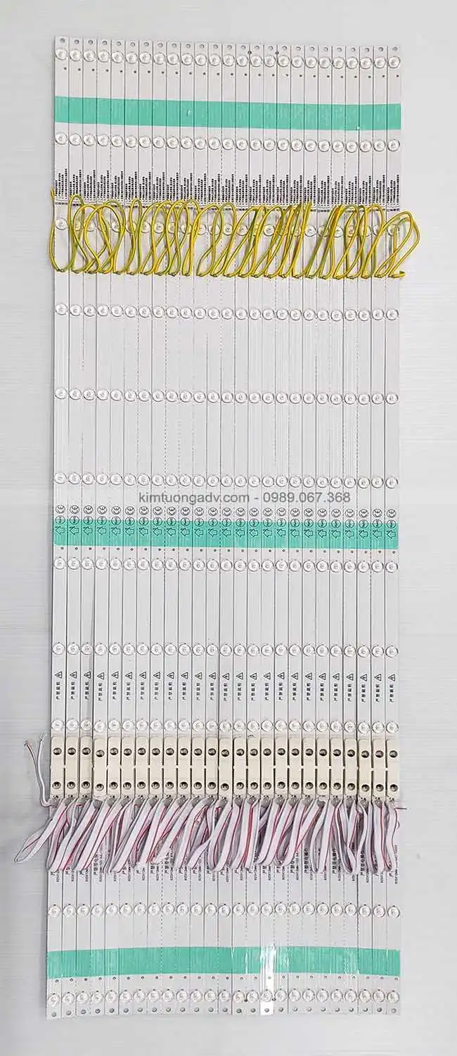 LED thanh tỏa 220V (Dòng M5) làm hộp đèn quảng cáo